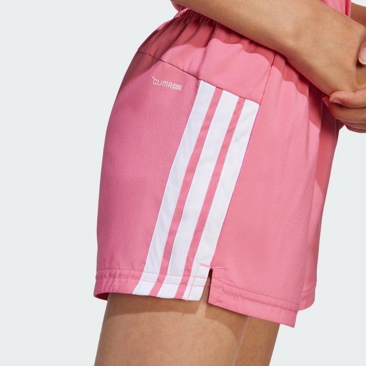 adidas adidas Train Essentials 3-Streifen Kids Shorts Funktionsshorts Kinder - Pink Fusion / White - 1 | SportScheck