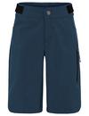 VAUDE Kids Moab Base Shorts Fahrradhose Kinder - dark sea
