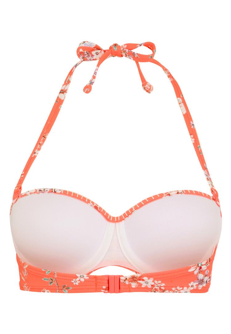 sunseeker sunseeker B&uuml;gel-Bandeau-Bikini-Top Bikini Oberteil Damen - orange-bedruckt - 1 | SportScheck