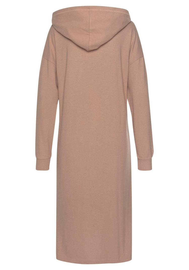 Lascana Lascana Longstrickjacke Strickjacke Damen - taupe - 0 | SportScheck