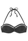 Vivance B&uuml;gel-Bandeau-Bikini-Top Bikini Oberteil Damen - schwarz