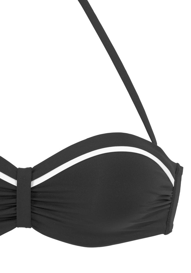 Vivance Vivance B&uuml;gel-Bandeau-Bikini-Top Bikini Oberteil Damen - schwarz - 0 | SportScheck