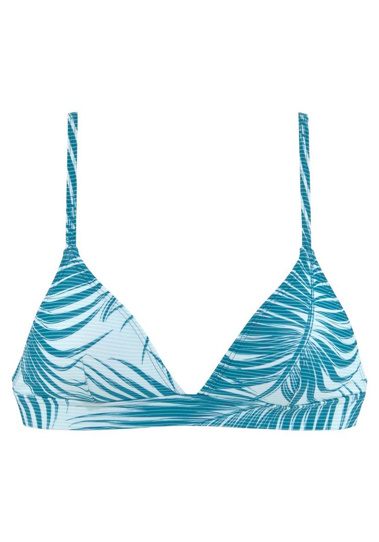 LASCANA Active LASCANA Active Triangel-Bikini-Top Bikini Oberteil Damen - petrol-bedruckt - 0 | SportScheck