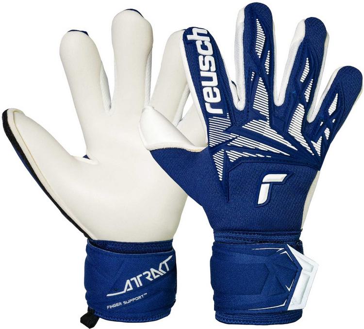 Reusch Reusch Attrakt Gold X Finger Support Junior Torwarthandschuhe - 4414 premium blue/white - 0 | SportScheck