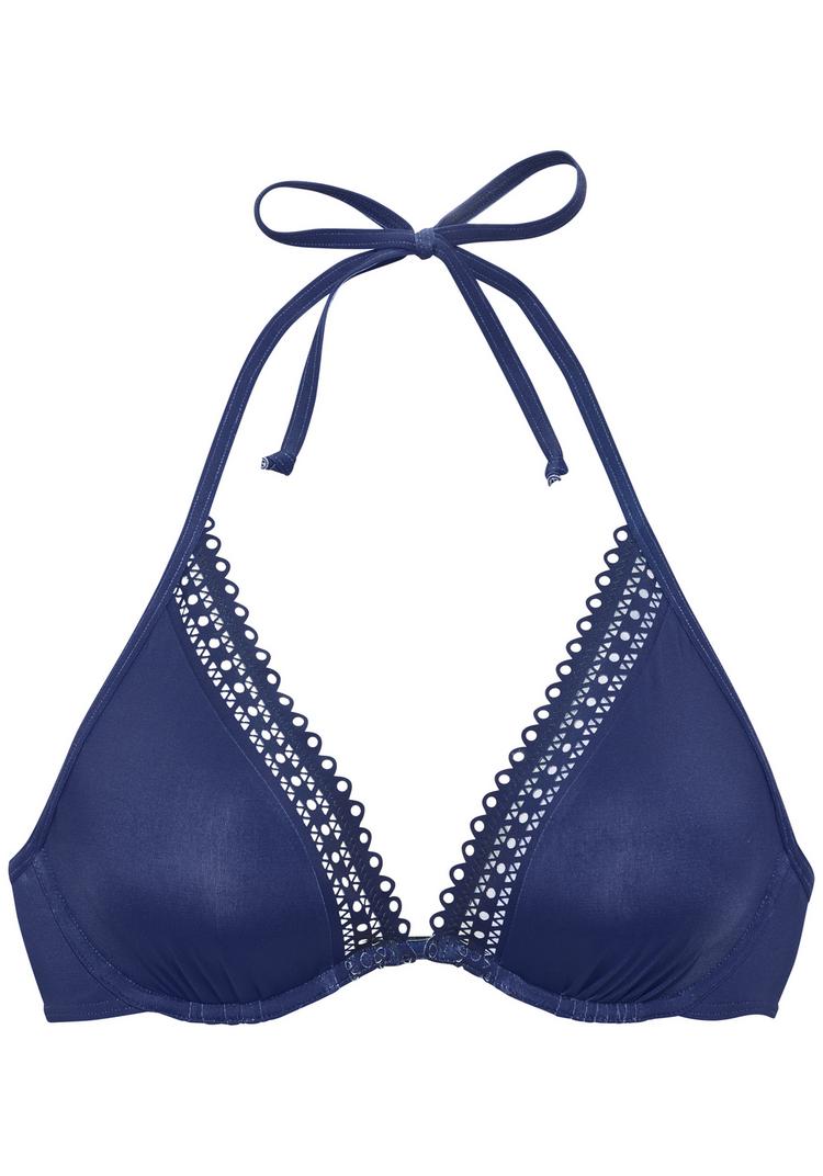 S.OLIVER S.OLIVER B&uuml;gel-Bikini-Top Bikini Oberteil Damen - marine - 0 | SportScheck