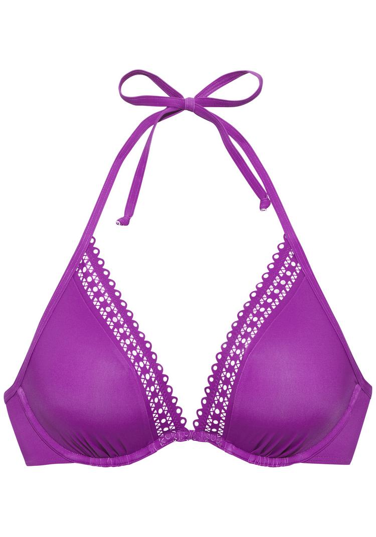 S.OLIVER S.OLIVER B&uuml;gel-Bikini-Top Bikini Oberteil Damen - beere - 0 | SportScheck