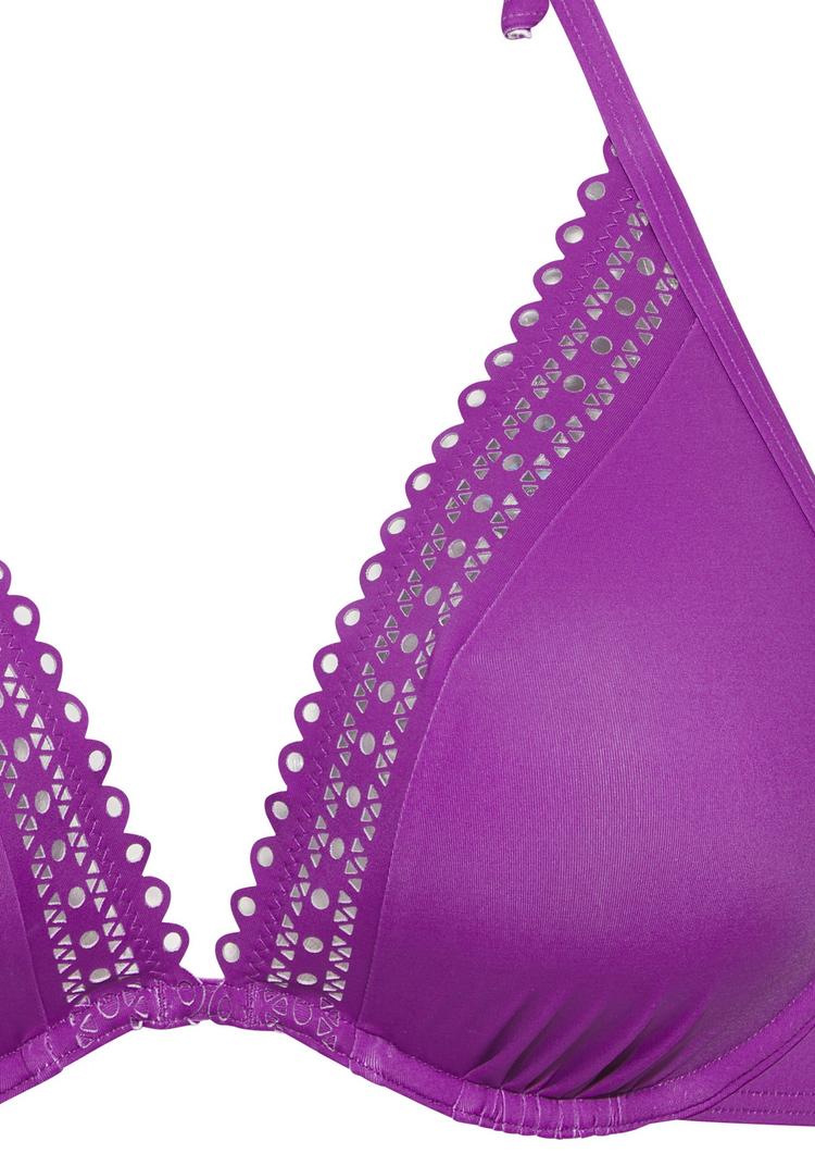 S.OLIVER S.OLIVER B&uuml;gel-Bikini-Top Bikini Oberteil Damen - beere - 0 | SportScheck