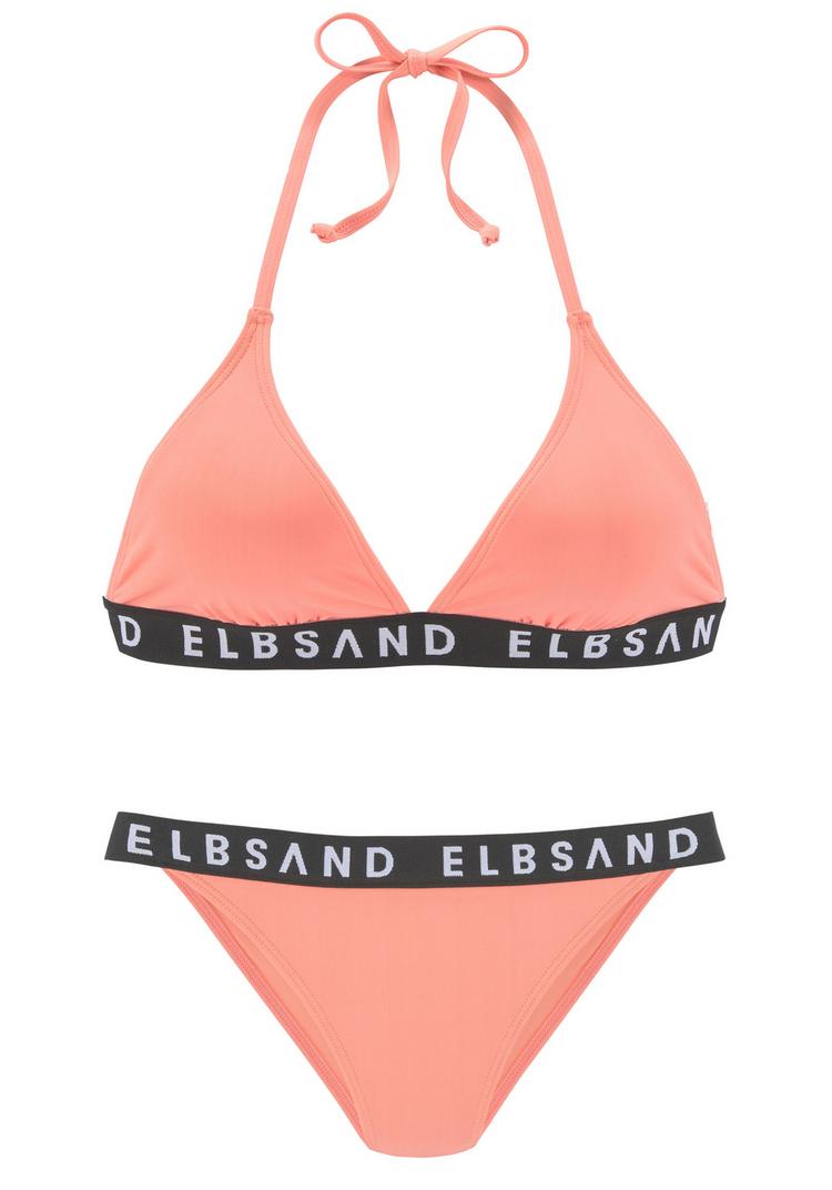 ELBSAND ELBSAND Triangel-Bikini Bikini Set Damen - lachs - 0 | SportScheck
