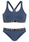 ELBSAND Bustier-Bikini Bikini Set Damen - rauchblau