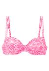 VENICE BEACH B&uuml;gel-Bikini-Top Bikini Oberteil Damen - pink