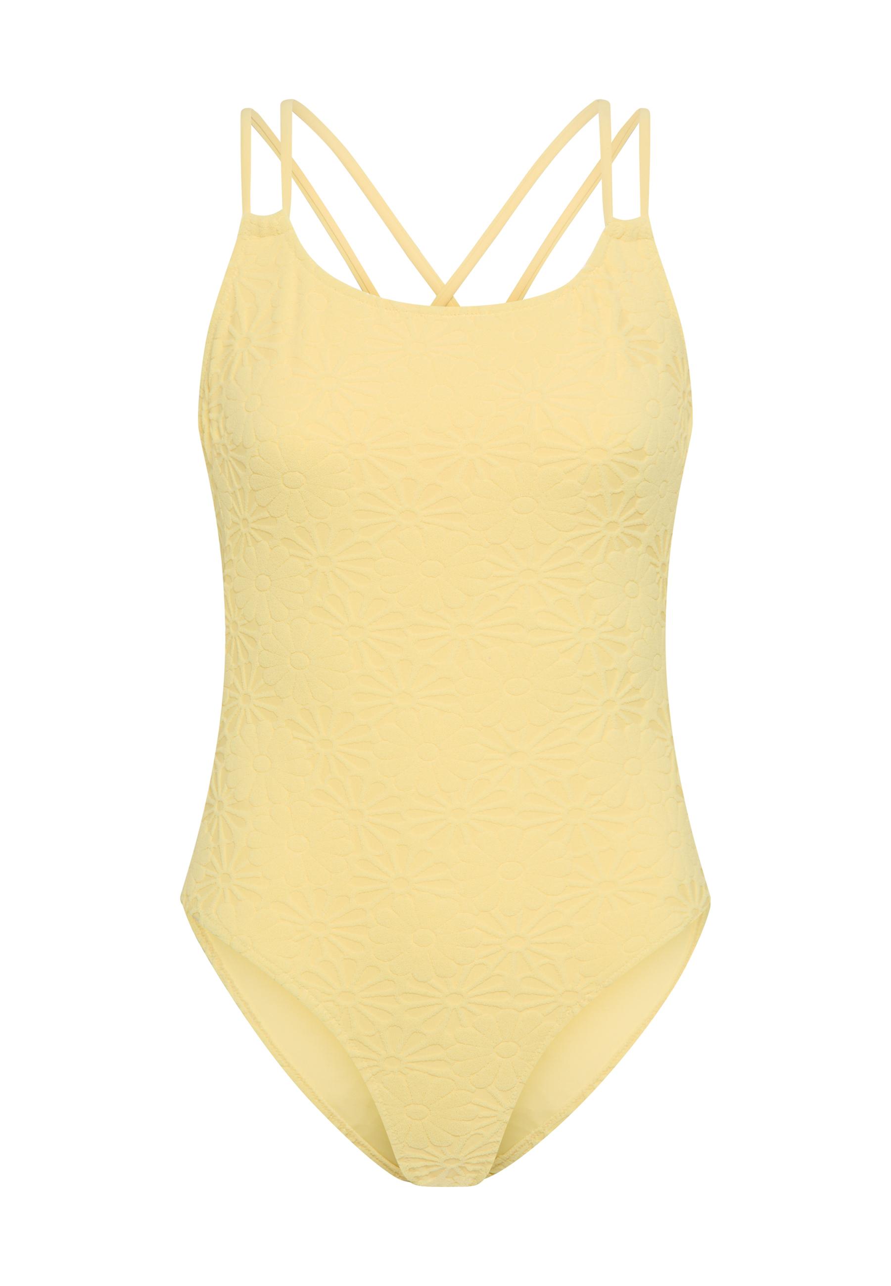 LSCN by Lascana Badeanzug Badeanzug Damen - gelb