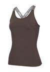 LASCANA Active Sporttop Funktionstank Damen - braun