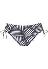 Lascana Bikini-Hose Bikini Hose Damen - anthrazit-creme