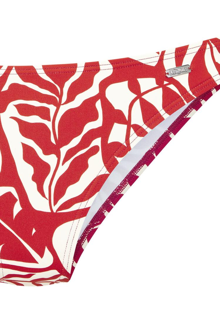 Buffalo Buffalo Bikini-Hose Bikini Hose Damen - rot-creme - 0 | SportScheck
