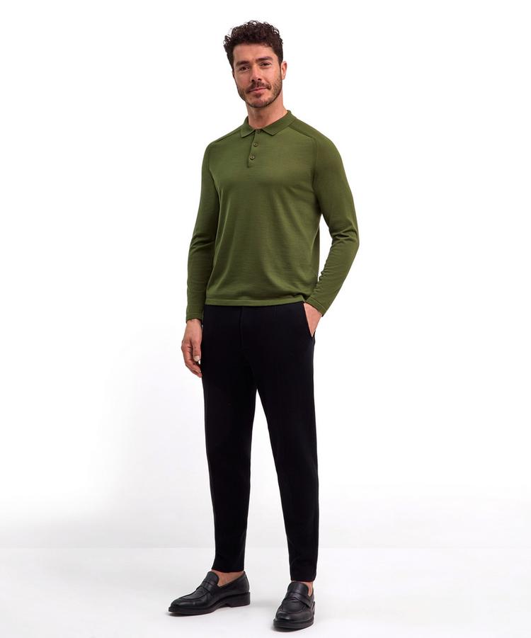 Falke Falke Strickpullover Herren - olive (7750) - 1 | SportScheck