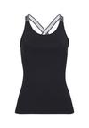 LASCANA Active Sporttop Funktionstank Damen - schwarz