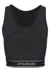 LASCANA Active Crop-Top Croptop Damen - schwarz
