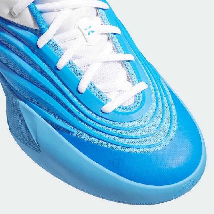 adidas adidas Dame X Schuh Basketballschuhe - Blue Burst / Cloud White / Lucid Ray Blue - 6 | SportScheck