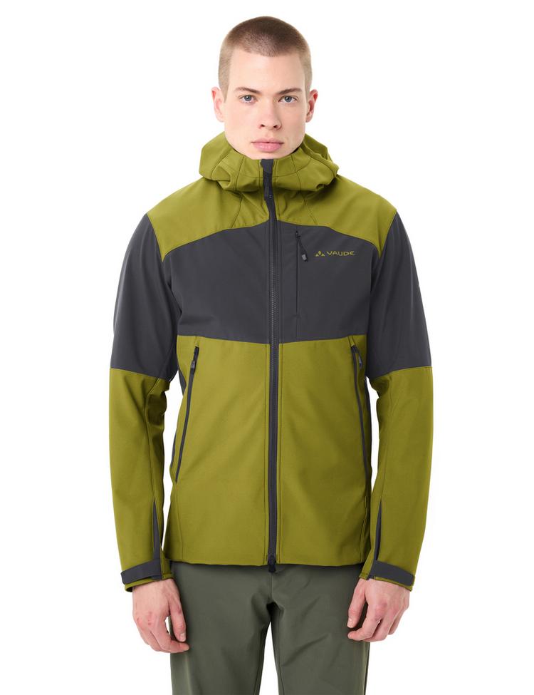 VAUDE VAUDE Men's Roccia Softshell Jacket II Outdoorjacke Herren - dark leaf - 0 | SportScheck