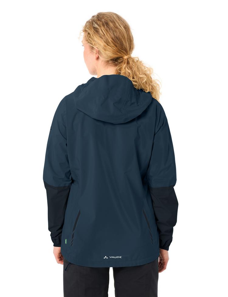 VAUDE VAUDE Women's Moab Rain Jacket II Outdoorjacke Damen - dark sea/black - 1 | SportScheck