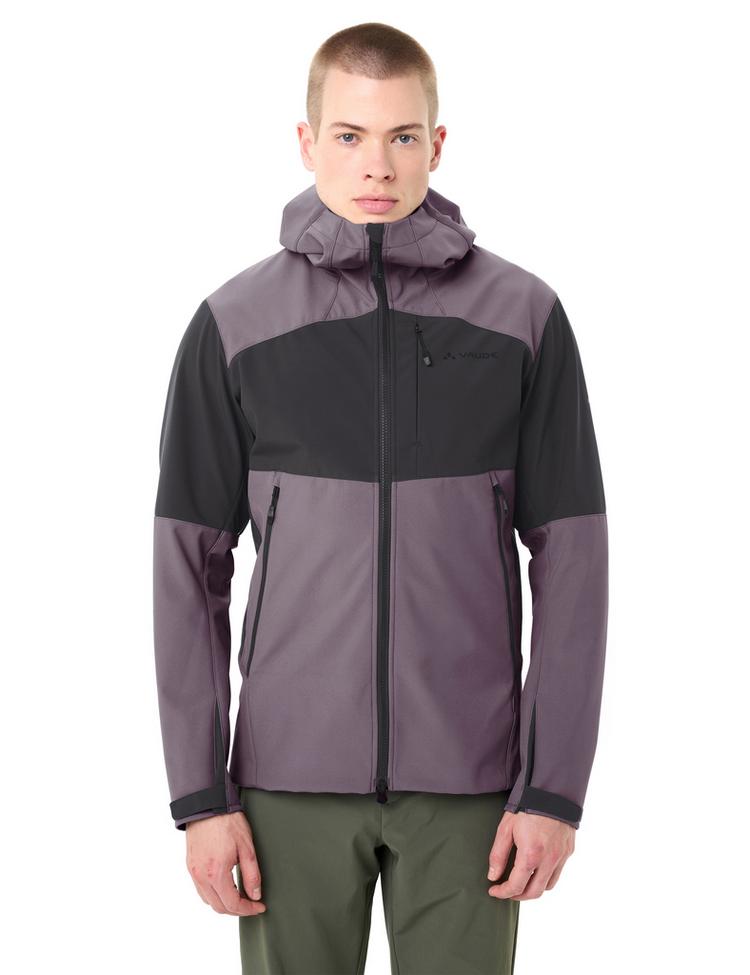 VAUDE VAUDE Men's Roccia Softshell Jacket II Outdoorjacke Herren - purple ash - 0 | SportScheck