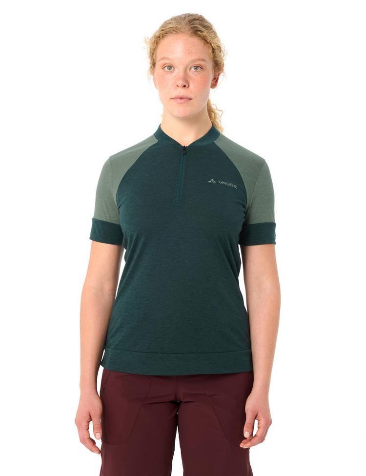 VAUDE VAUDE Women's Altissimo Q-Zip Shirt T-Shirt Damen - deep pond - 0 | SportScheck