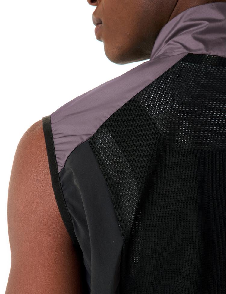 VAUDE VAUDE Men's Kuro Air Vest Outdoorweste Herren - purple ash - 0 | SportScheck