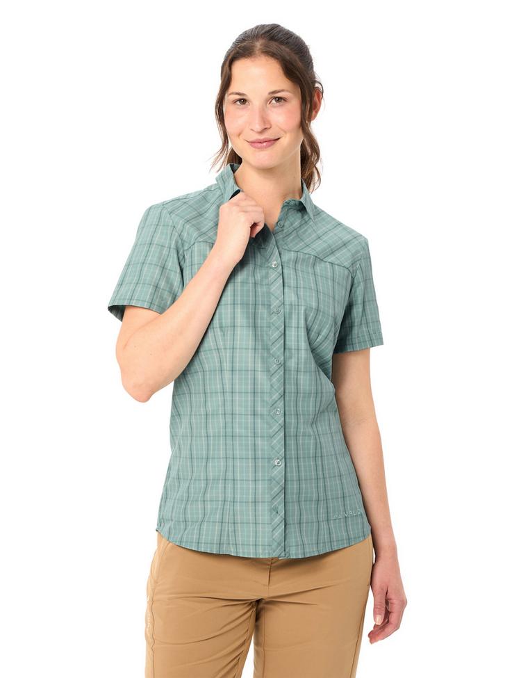 VAUDE VAUDE Women's Tacun Shirt II Funktionsbluse Damen - dusty fern/ecru - 2 | SportScheck