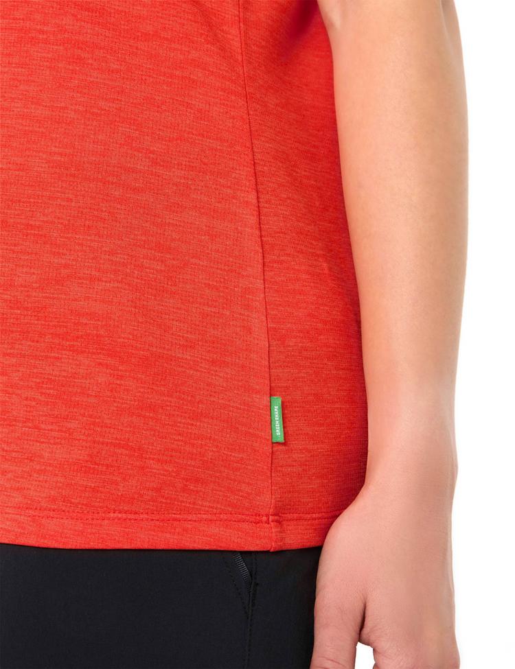 VAUDE VAUDE Women's Essential T-Shirt T-Shirt Damen - glowing red - 0 | SportScheck