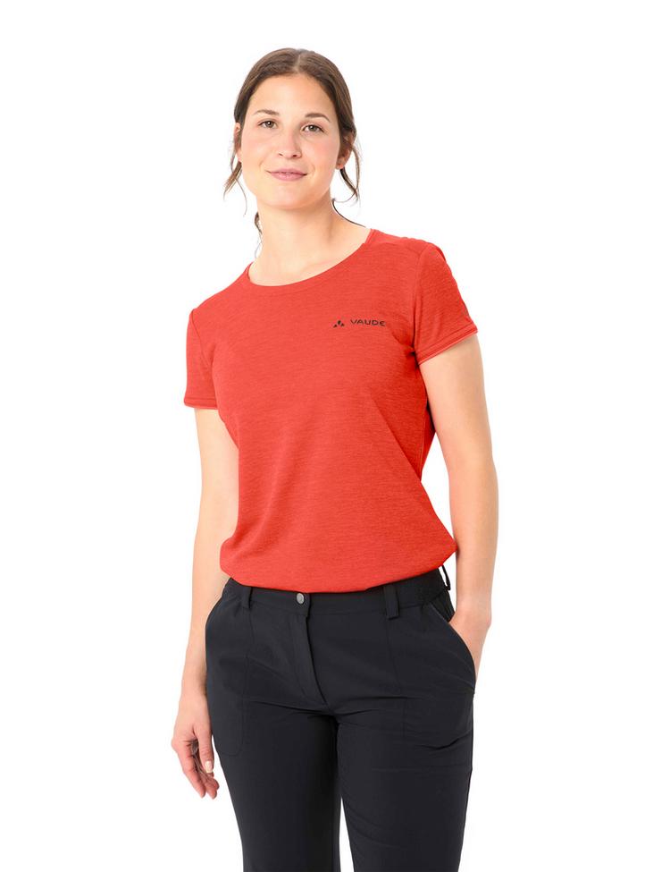 VAUDE VAUDE Women's Essential T-Shirt T-Shirt Damen - glowing red - 2 | SportScheck