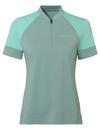 VAUDE Women's Altissimo Q-Zip Shirt T-Shirt Damen - dusty fern uni