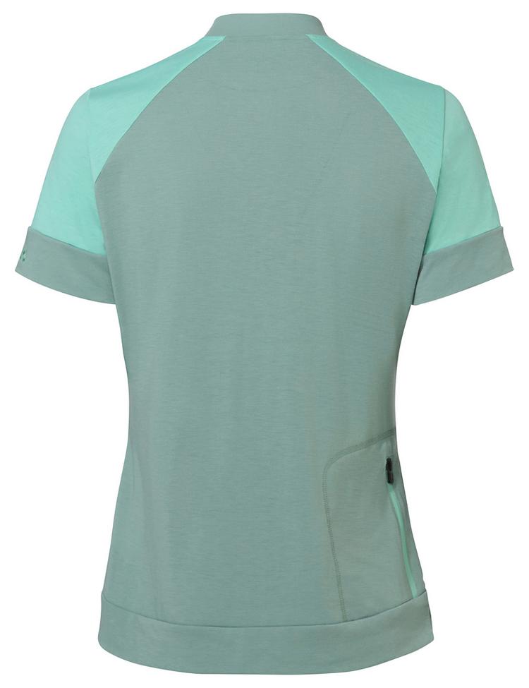 VAUDE VAUDE Women's Altissimo Q-Zip Shirt T-Shirt Damen - dusty fern uni - 0 | SportScheck