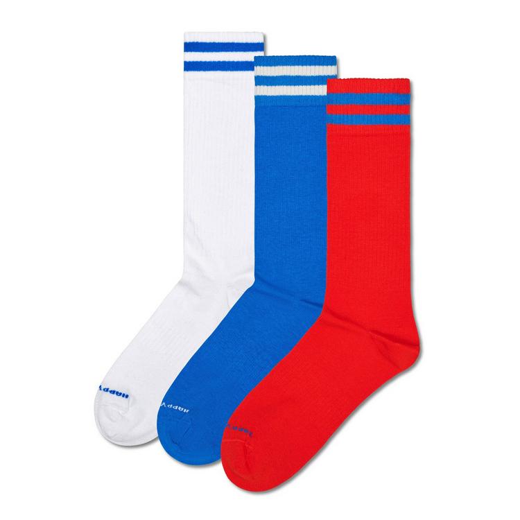 Happy Socks Happy Socks Socken Socken - Wei&szlig;/Blau/Rot - 0 | SportScheck