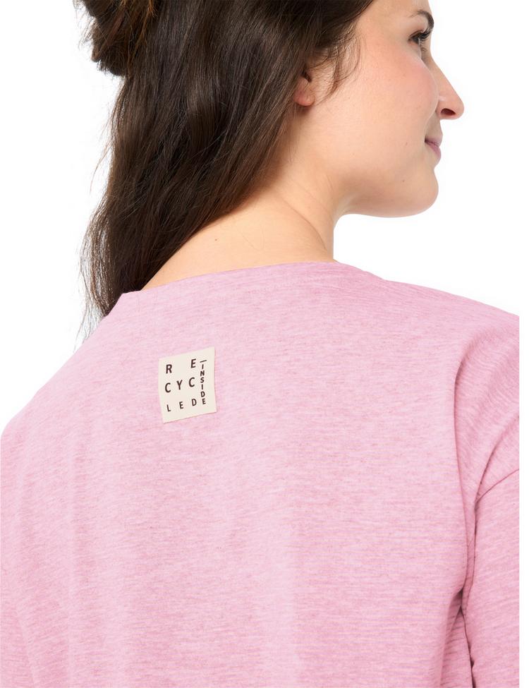 VAUDE VAUDE Women's Mineo Striped T-Shirt T-Shirt Damen - raspberry - 1 | SportScheck