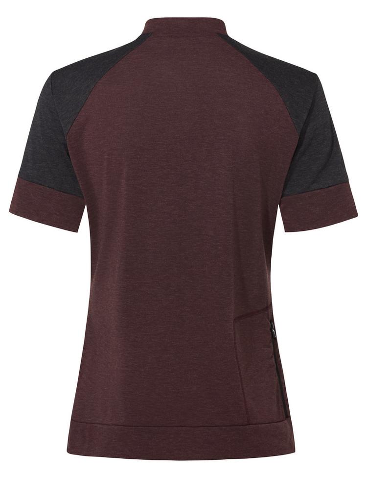 VAUDE VAUDE Women's Altissimo Q-Zip Shirt T-Shirt Damen - dark oak - 0 | SportScheck