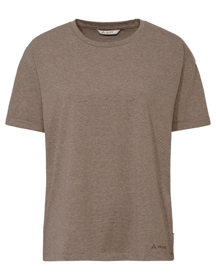 VAUDE VAUDE Women's Mineo Striped T-Shirt T-Shirt Damen - tobacco - 0 | SportScheck