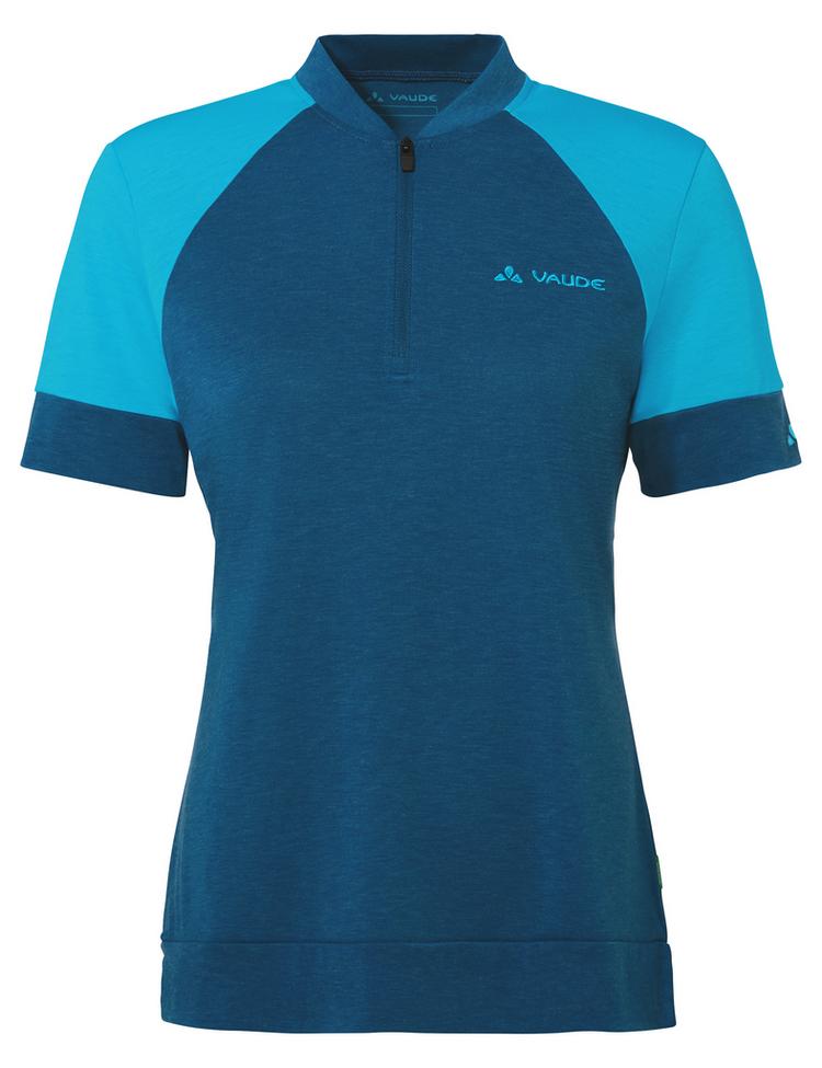 VAUDE VAUDE Women's Altissimo Q-Zip Shirt T-Shirt Damen - shore blue - 0 | SportScheck