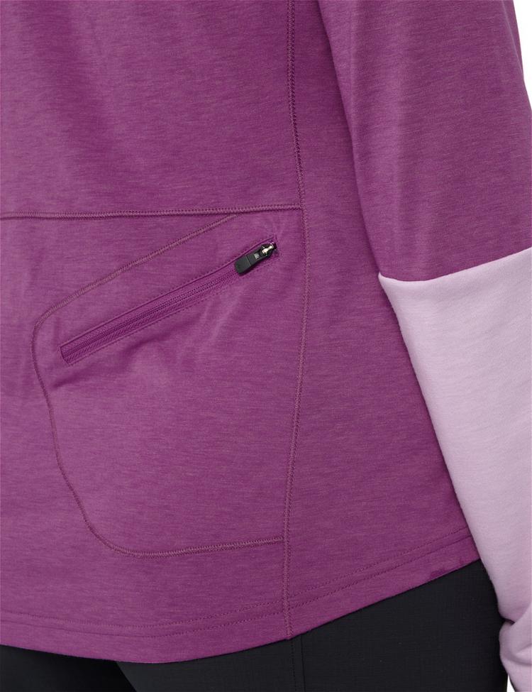 VAUDE VAUDE Women's Tremalzo LS Shirt T-Shirt Damen - magenta - 4 | SportScheck