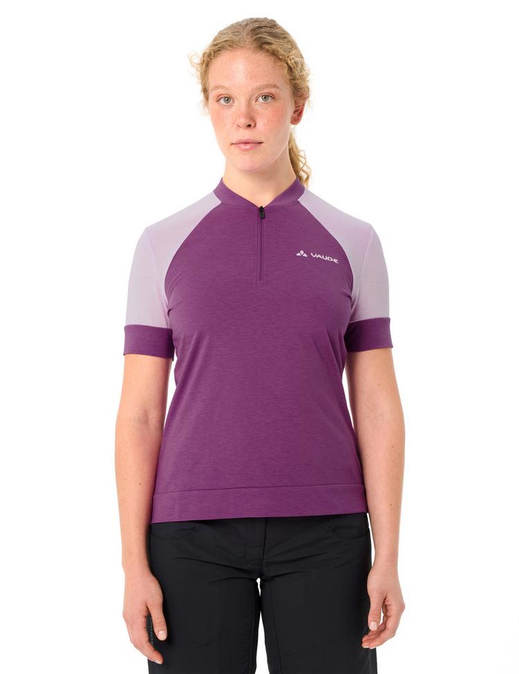VAUDE VAUDE Women's Altissimo Q-Zip Shirt T-Shirt Damen - magenta - 0 | SportScheck