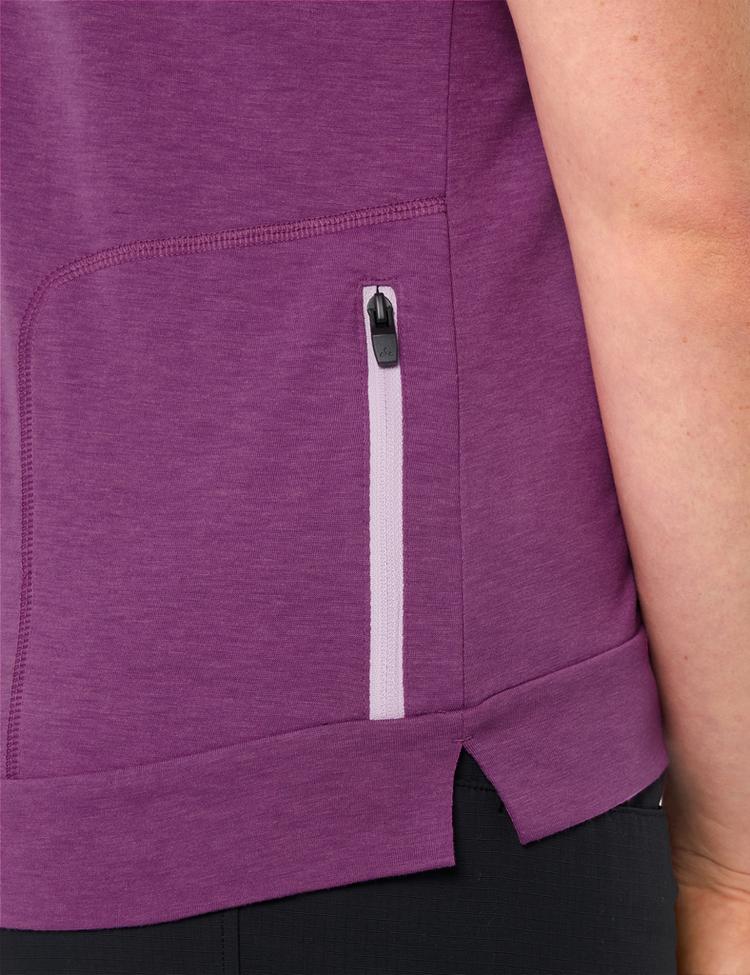 VAUDE VAUDE Women's Altissimo Q-Zip Shirt T-Shirt Damen - magenta - 0 | SportScheck