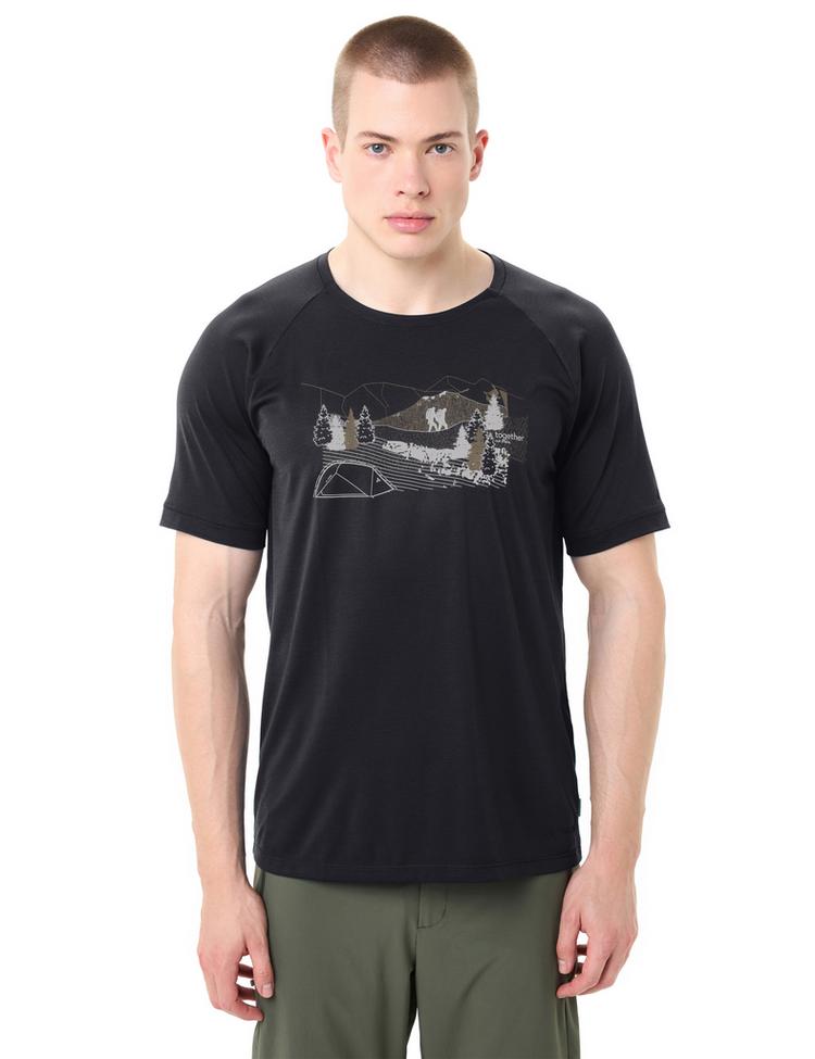 VAUDE VAUDE Men's Gleann T-Shirt II T-Shirt Herren - black - 0 | SportScheck