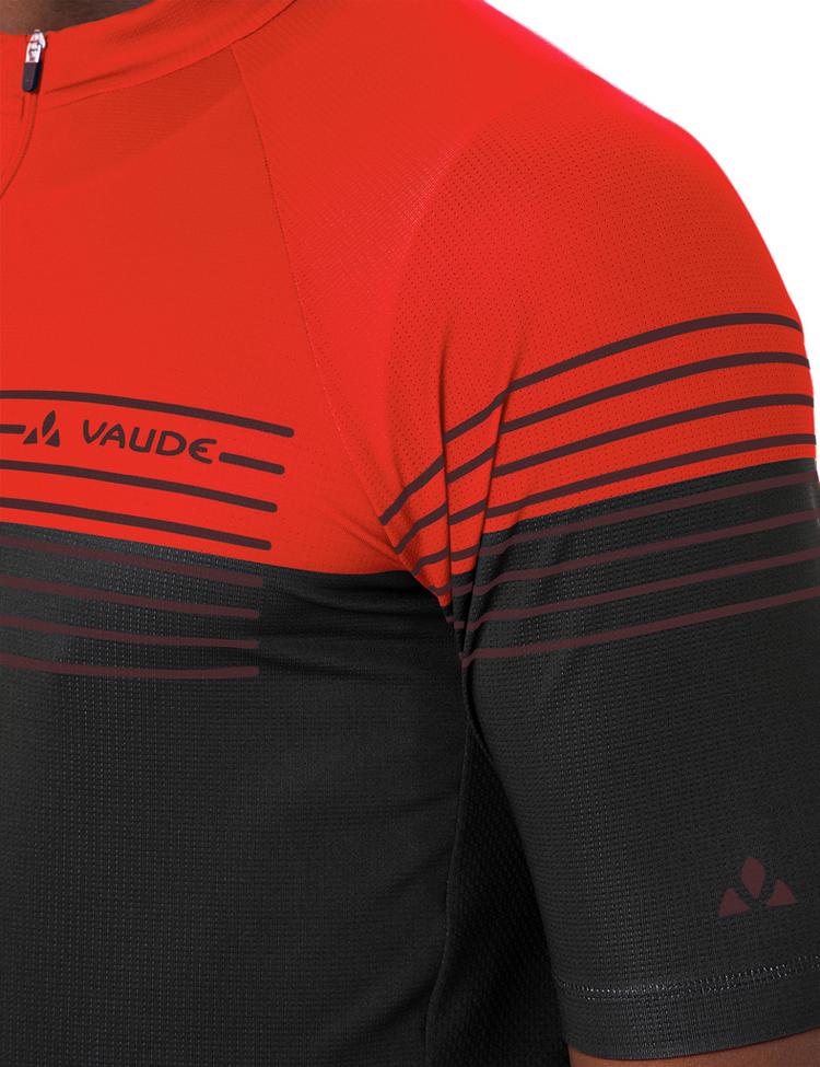 VAUDE VAUDE Men's Posta HZ Tricot II Trikot Herren - glowing red - 0 | SportScheck
