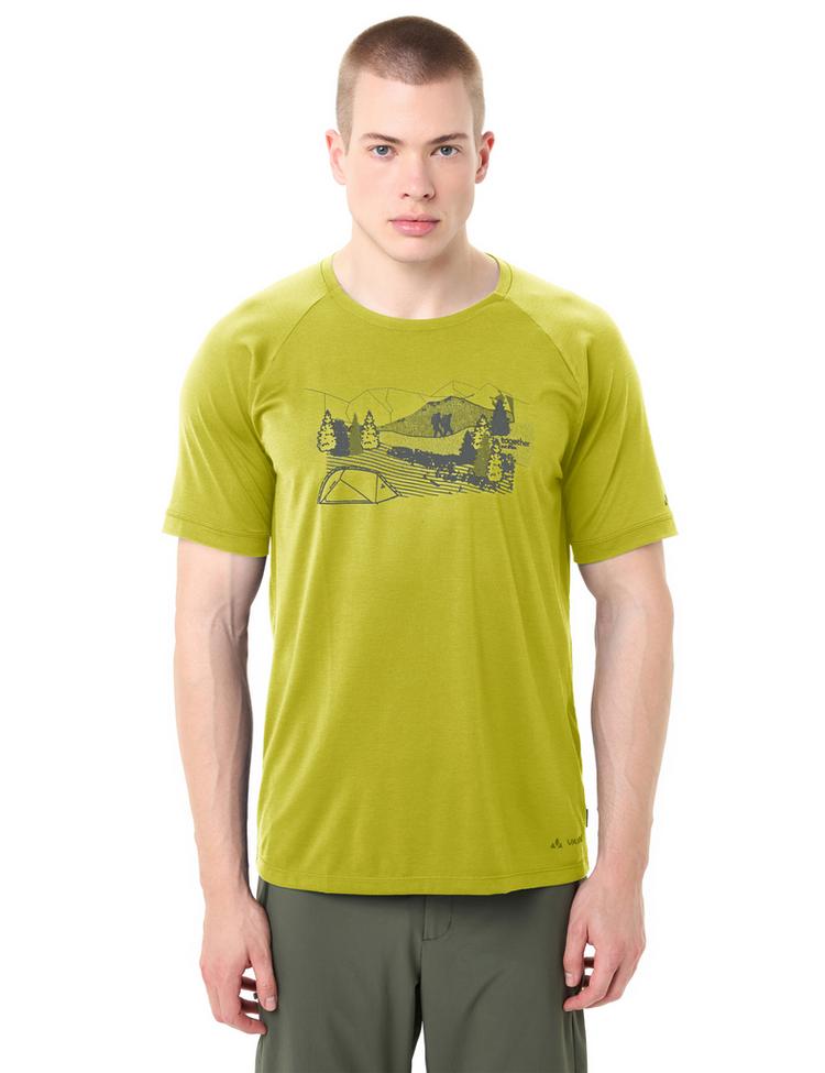 VAUDE VAUDE Men's Gleann T-Shirt II T-Shirt Herren - light leaf - 0 | SportScheck