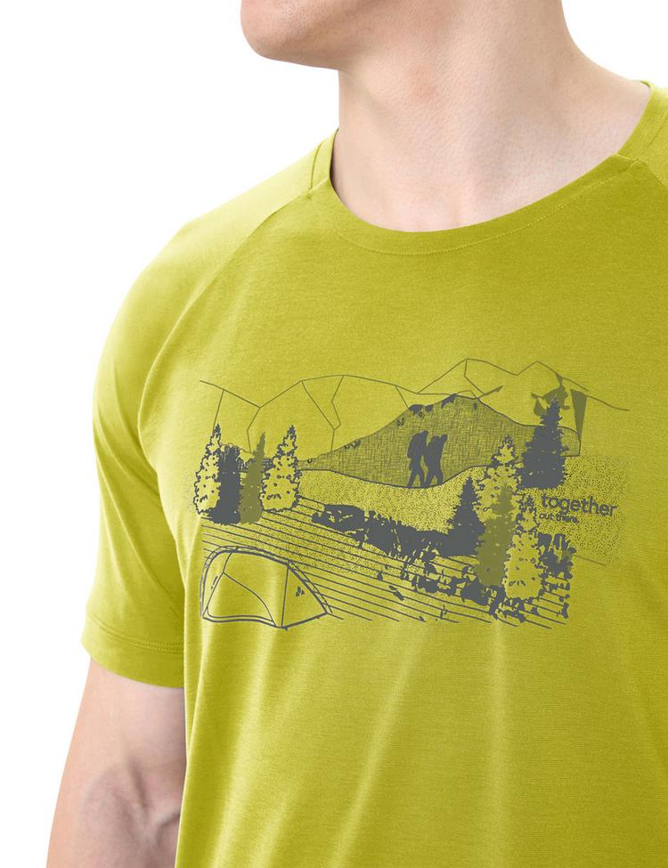 VAUDE VAUDE Men's Gleann T-Shirt II T-Shirt Herren - light leaf - 1 | SportScheck