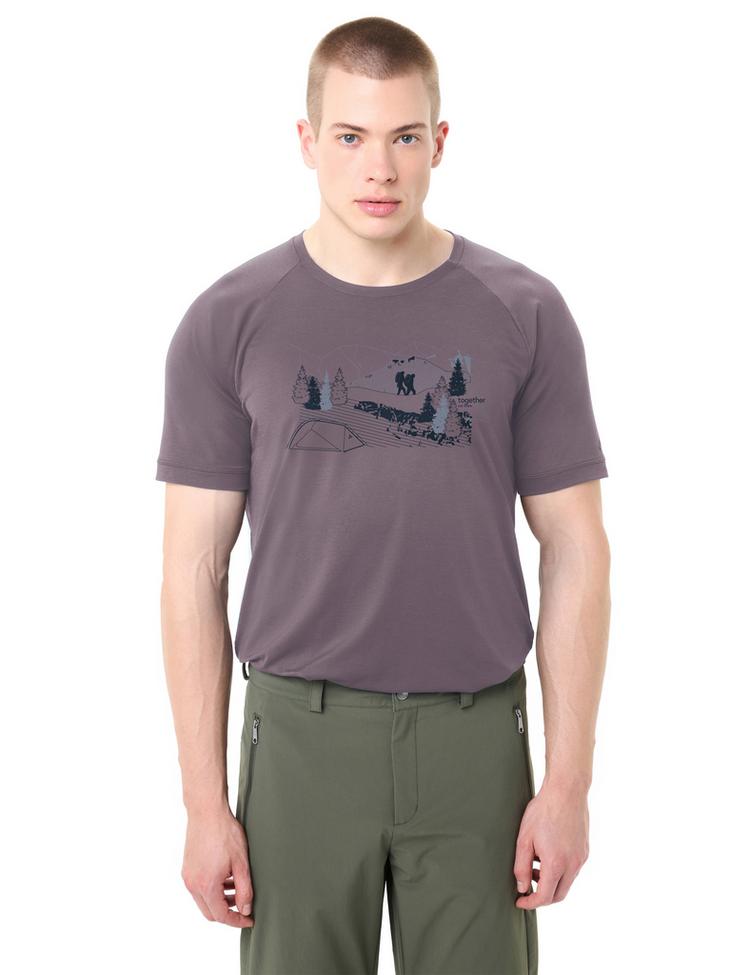 VAUDE VAUDE Men's Gleann T-Shirt II T-Shirt Herren - purple ash - 2 | SportScheck