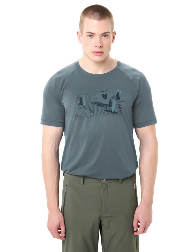 VAUDE VAUDE Men's Gleann T-Shirt II T-Shirt Herren - heron uni - 2 | SportScheck