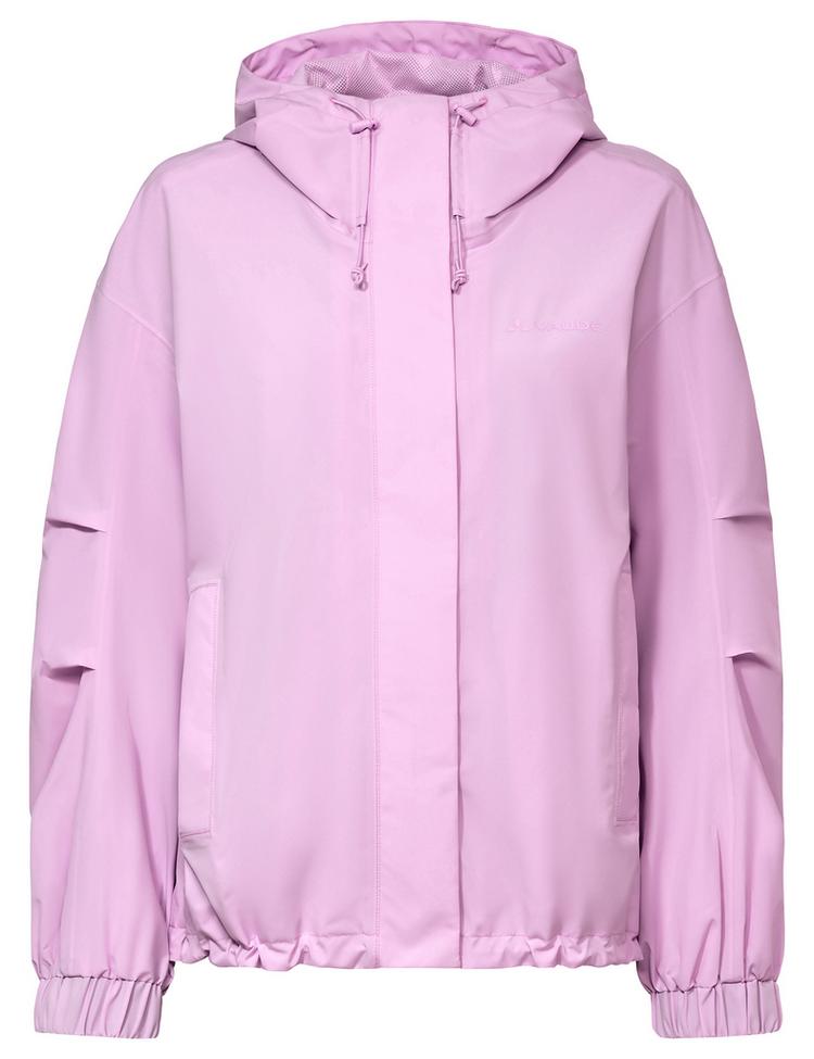 VAUDE VAUDE Women's Mineo Rain Jacket Poncho Damen - raspberry - 0 | SportScheck