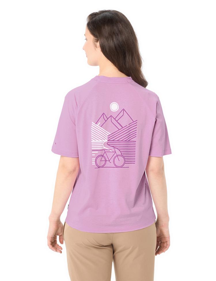 VAUDE VAUDE Women's Cyclist Casual Shirt T-Shirt Damen - raspberry - 1 | SportScheck