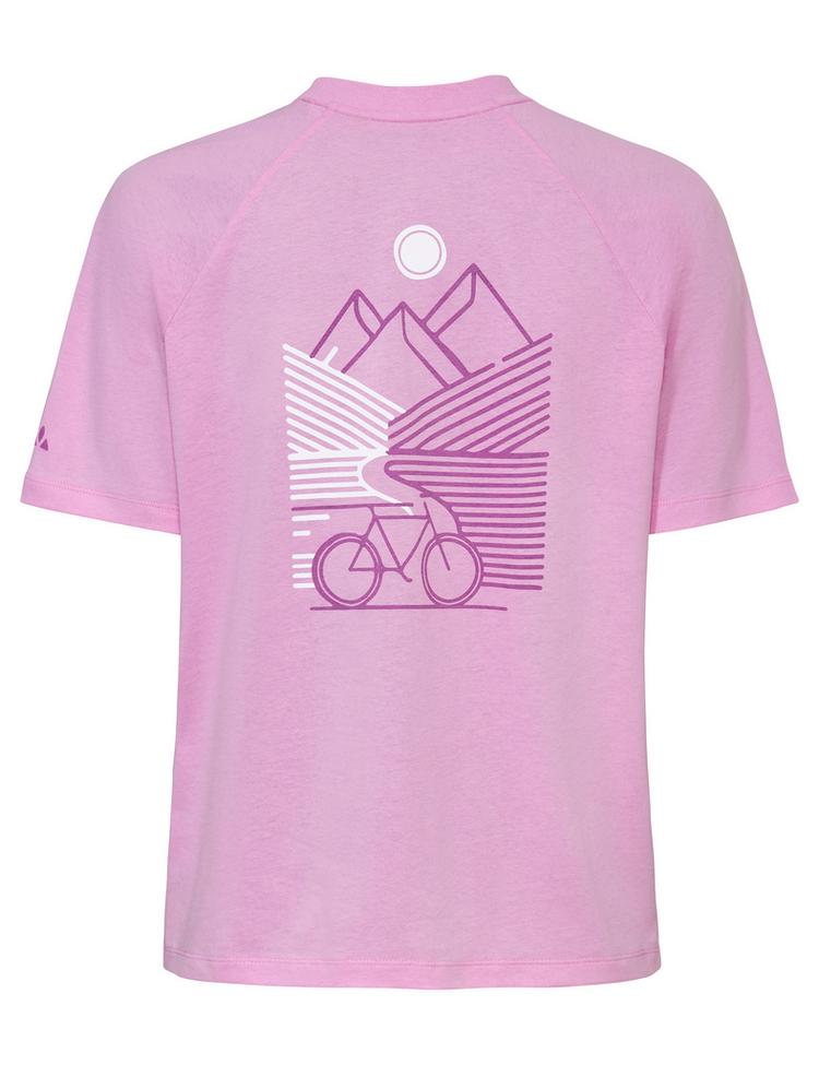VAUDE VAUDE Women's Cyclist Casual Shirt T-Shirt Damen - raspberry - 0 | SportScheck