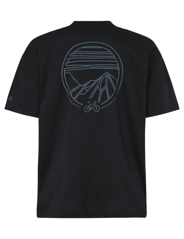 VAUDE VAUDE Men's Cyclist Casual Shirt T-Shirt Herren - black - 0 | SportScheck